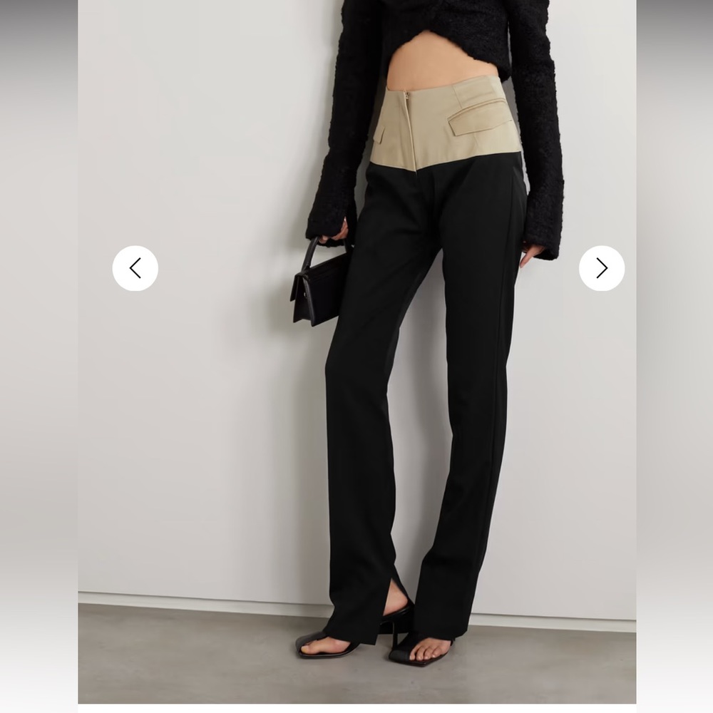 Fitted AAIZEL flare pants
